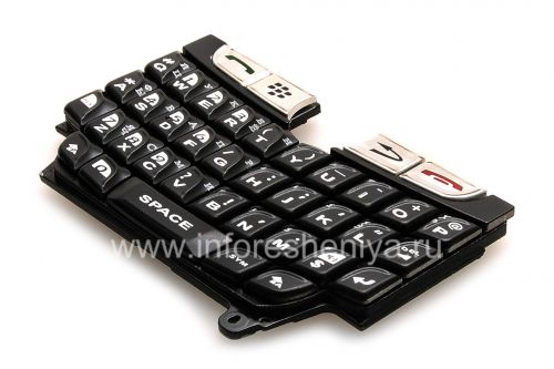Photogallery for ब्लैकबेरी 8800 के लिए रूसी कीबोर्ड (उत्कीर्णन), काला product
