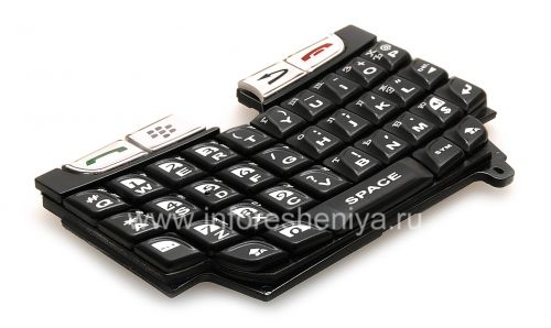 Photogallery for ब्लैकबेरी 8800 के लिए रूसी कीबोर्ड (उत्कीर्णन), काला product