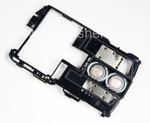 Photogallery for الجزء الأوسط من السكن مع مكبرات صوت للبلاك بيري 8800/8820/8830, أسود product