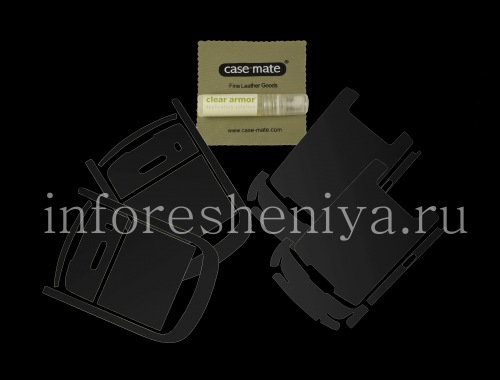 Photogallery for Protector de pantalla de la marca y la caja de la casamata Clear Armor para el BlackBerry 8900 Bold, Claro product
