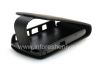 Photo 6 — Housse en cuir avec couvercle à ouverture verticale pour BlackBerry Curve 8900, Noir avec coutures noires