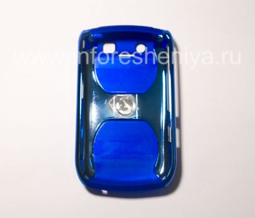 Photogallery for Plástico Caso &quot;Chrome&quot; para 8900 Curve, Azul oscuro product