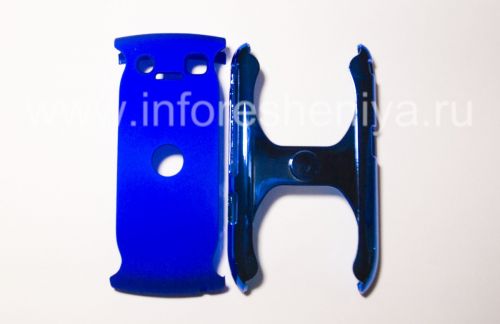 Photogallery for Plástico Caso &quot;Chrome&quot; para 8900 Curve, Azul oscuro product