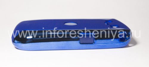Photogallery for Plástico Caso &quot;Chrome&quot; para 8900 Curve, Azul oscuro product