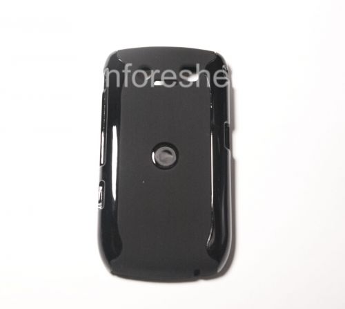 Photogallery for Plástico Caso &quot;Chrome&quot; para 8900 Curve, Negro product