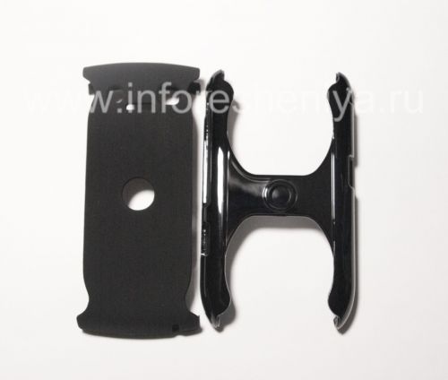 Photogallery for Plástico Caso &quot;Chrome&quot; para 8900 Curve, Negro product
