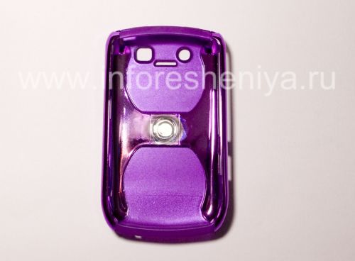 Photogallery for Plástico Caso &quot;Chrome&quot; para 8900 Curve, Púrpura product