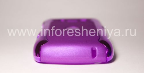 Photogallery for Plástico Caso &quot;Chrome&quot; para 8900 Curve, Púrpura product