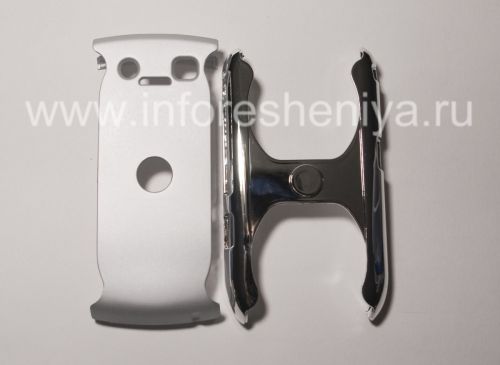 Photogallery for Plástico Caso &quot;Chrome&quot; para 8900 Curve, Plata product