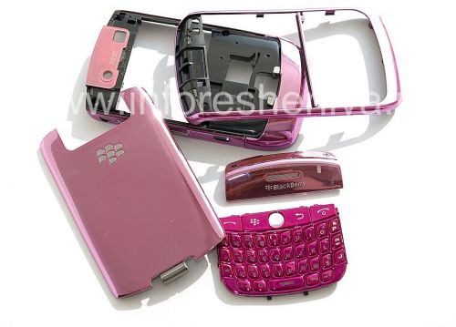 Photogallery for Colour housing for BlackBerry Curve 8900, Pink Chrome product