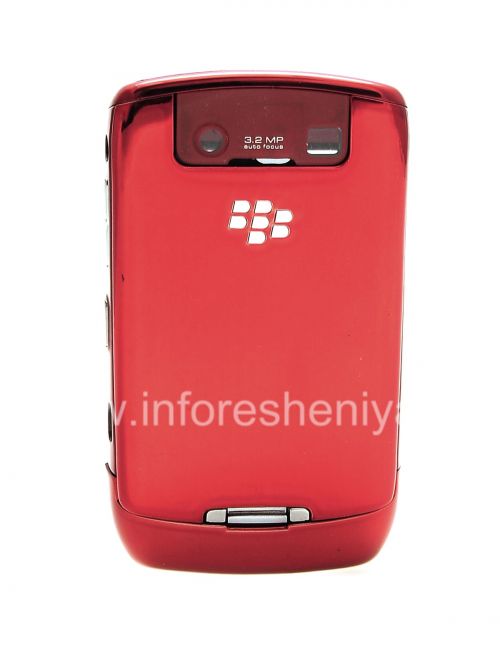Photogallery for Colour housing for BlackBerry Curve 8900, Red Chrome product