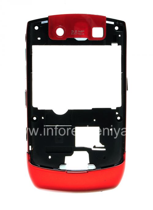 Photogallery for Colour housing for BlackBerry Curve 8900, Red Chrome product