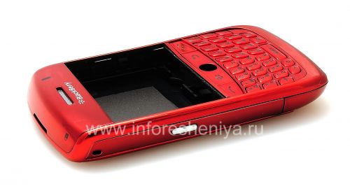 Photogallery for Colour housing for BlackBerry Curve 8900, Red Chrome product
