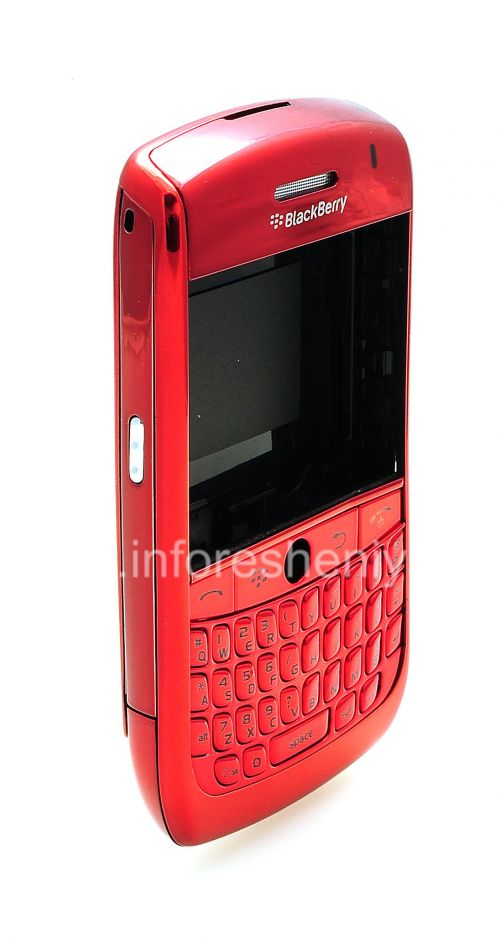 Photogallery for Colour housing for BlackBerry Curve 8900, Red Chrome product