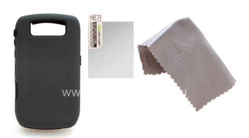Photogallery for Cas d&#39;entreprise durcis Case-Mate Hybrid pour BlackBerry Curve 8900, Noir (Black) product