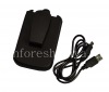 Photo 5 — Cover-baterai dengan klip untuk BlackBerry 9000 Bold, hitam matte