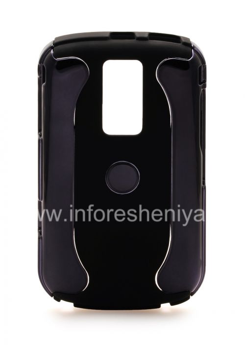 Photogallery for حالة من البلاستيك &quot;كروم&quot; ل 9000 Bold, أسود product