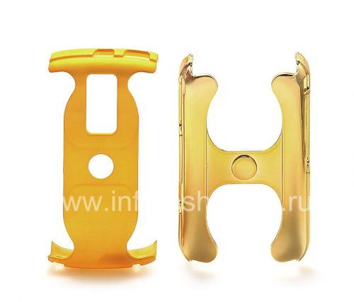 Photogallery for حالة من البلاستيك &quot;كروم&quot; ل 9000 Bold, الذهب product