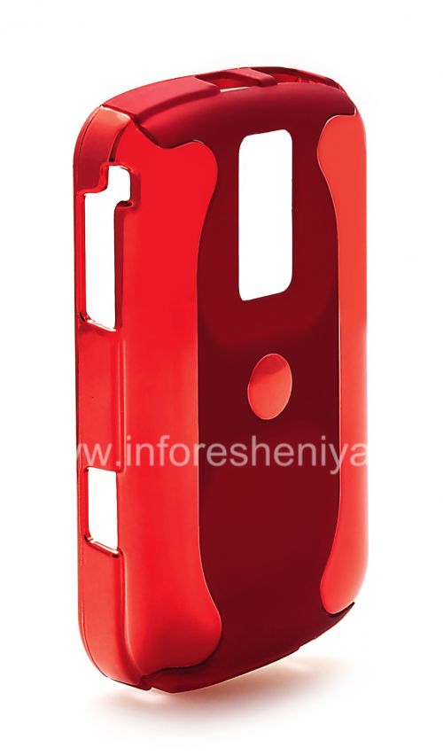 Photogallery for حالة من البلاستيك &quot;كروم&quot; ل 9000 Bold, أحمر product