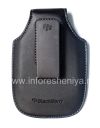 Photo 2 — Leather case with clip for BlackBerry 9000 Bold, The black