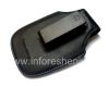 Photo 4 — Leather case with clip for BlackBerry 9000 Bold, The black