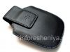 Photo 5 — Leather case with clip for BlackBerry 9000 Bold, The black
