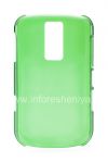 Photo 1 — Couverture-couverture translucide en plastique pour BlackBerry 9000 Bold, Couleur verte