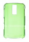 Photo 2 — Couverture-couverture translucide en plastique pour BlackBerry 9000 Bold, Couleur verte