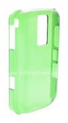 Photo 4 — Couverture-couverture translucide en plastique pour BlackBerry 9000 Bold, Couleur verte