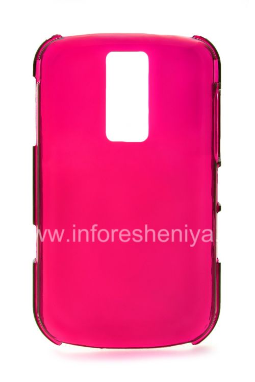 Photogallery for Couverture-couverture translucide en plastique pour BlackBerry 9000 Bold, Rose product
