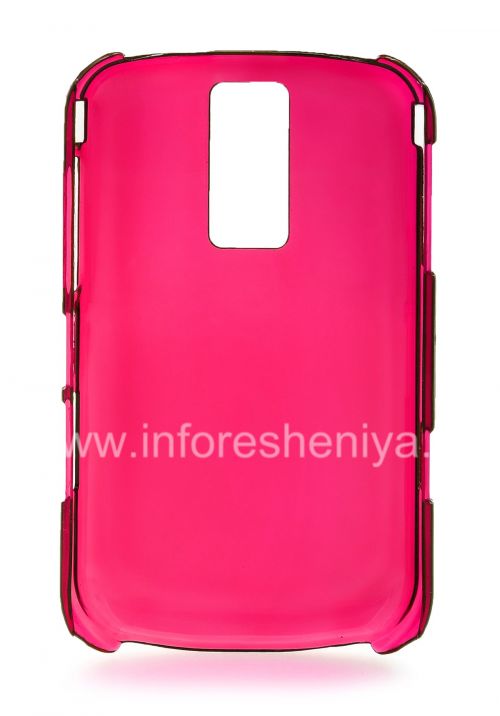 Photogallery for Couverture-couverture translucide en plastique pour BlackBerry 9000 Bold, Rose product
