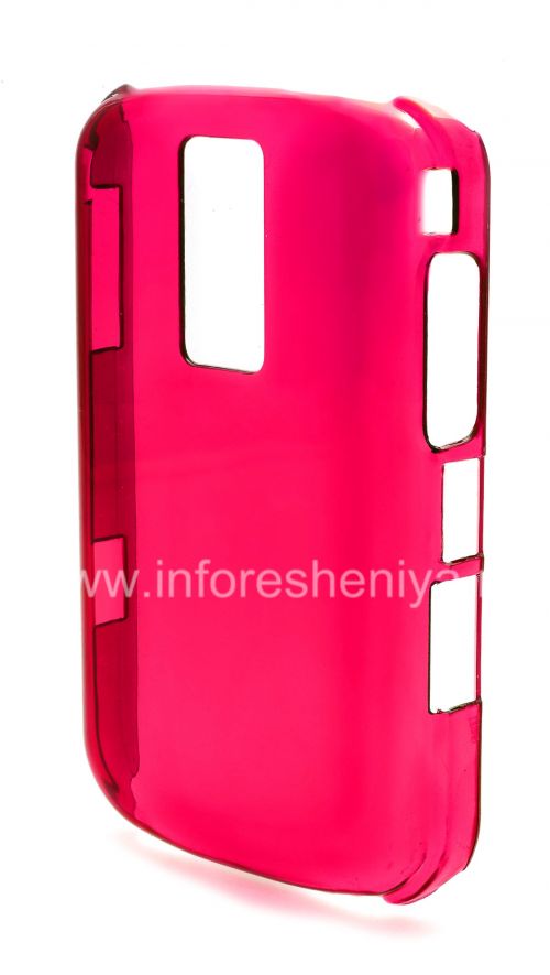 Photogallery for Couverture-couverture translucide en plastique pour BlackBerry 9000 Bold, Rose product