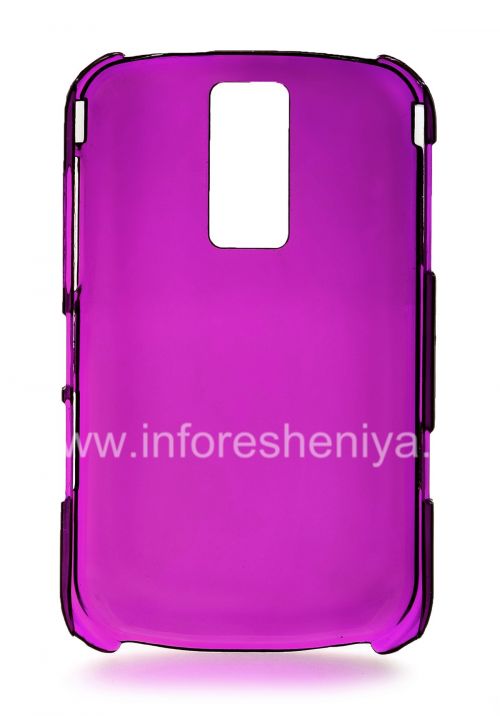 Photogallery for Couverture-couverture translucide en plastique pour BlackBerry 9000 Bold, Violet product
