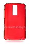 Photo 2 — Couverture-couverture translucide en plastique pour BlackBerry 9000 Bold, Rouge