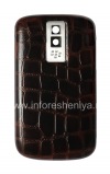 Photo 1 — Exclusive back cover for BlackBerry 9000 Bold, "Crocodile" Brown