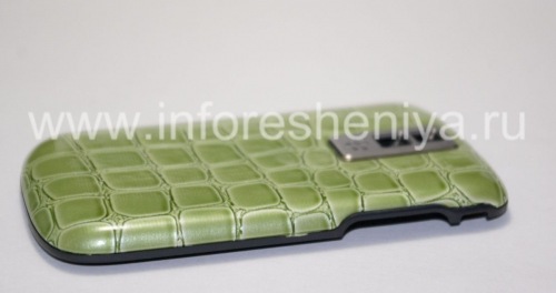 Photogallery for 独家后盖BlackBerry 9000 Bold, “鳄鱼”，绿色 product