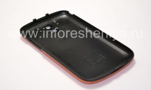 Photogallery for 独家后盖BlackBerry 9000 Bold, “鳄鱼”，橙色 product