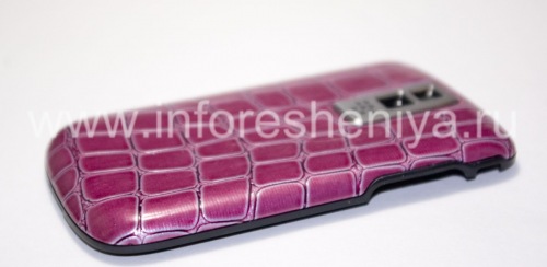Photogallery for 独家后盖BlackBerry 9000 Bold, “鳄鱼”，勃艮第 product