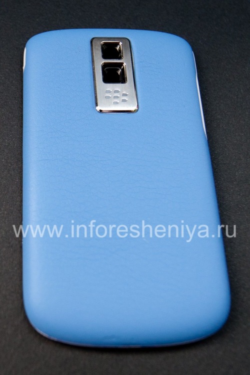 Photogallery for 独家后盖BlackBerry 9000 Bold, “皮肤”，蓝 product