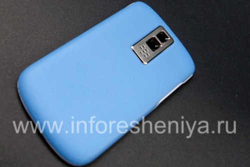 Photogallery for 独家后盖BlackBerry 9000 Bold, “皮肤”，蓝 product
