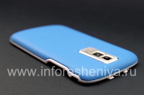 Photogallery for 独家后盖BlackBerry 9000 Bold, “皮肤”，蓝 product