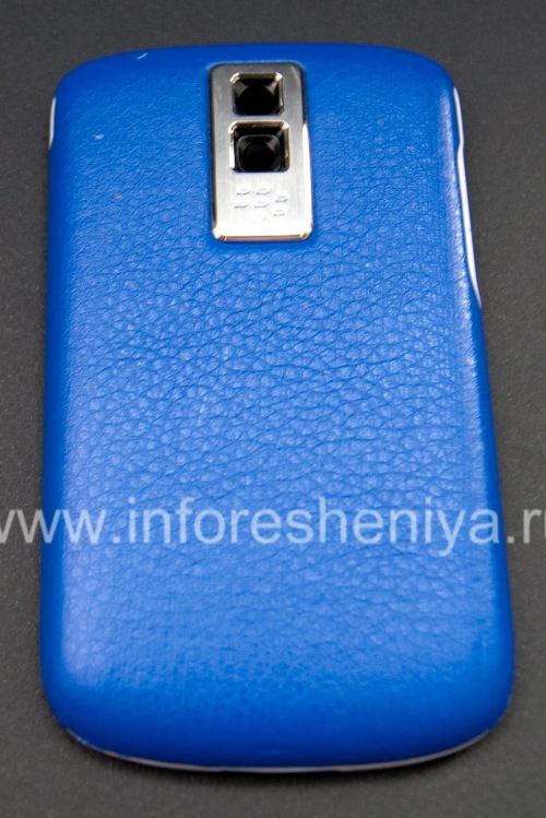 Photogallery for 独家后盖BlackBerry 9000 Bold, “皮肤”，蓝 product