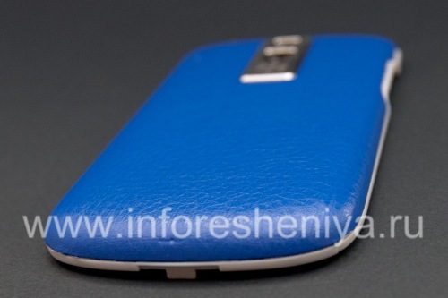 Photogallery for 独家后盖BlackBerry 9000 Bold, “皮肤”，蓝 product