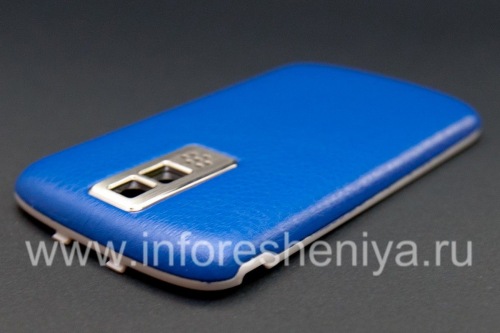 Photogallery for 独家后盖BlackBerry 9000 Bold, “皮肤”，蓝 product