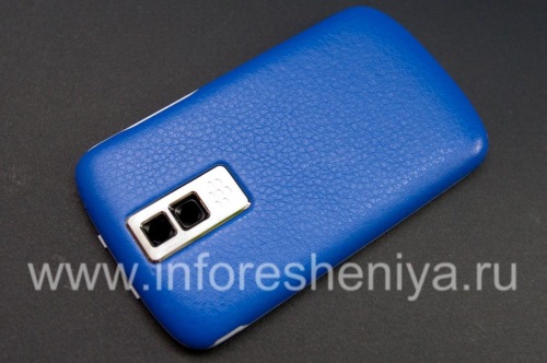 Photogallery for 独家后盖BlackBerry 9000 Bold, “皮肤”，蓝 product