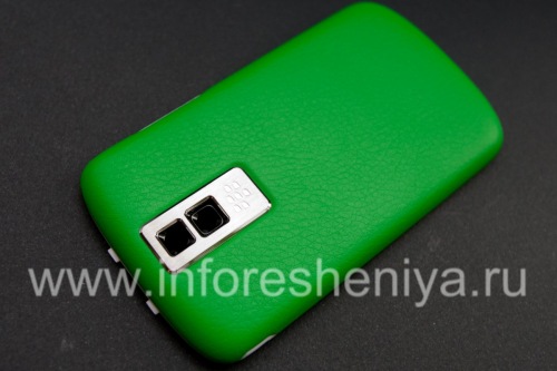 Photogallery for 独家后盖BlackBerry 9000 Bold, “皮肤”，绿色 product