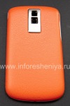 Photo 1 — Exklusive hintere Abdeckung BlackBerry 9000 Bold, "Skin", orange