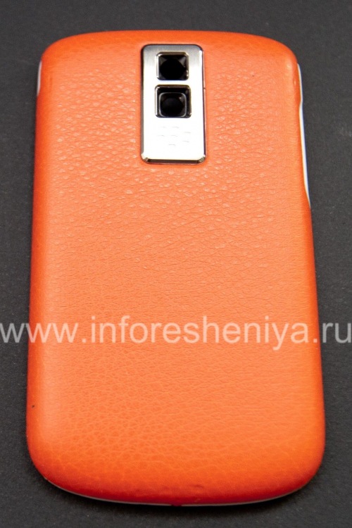 Photogallery for 独家后盖BlackBerry 9000 Bold, “皮肤”，橙色 product