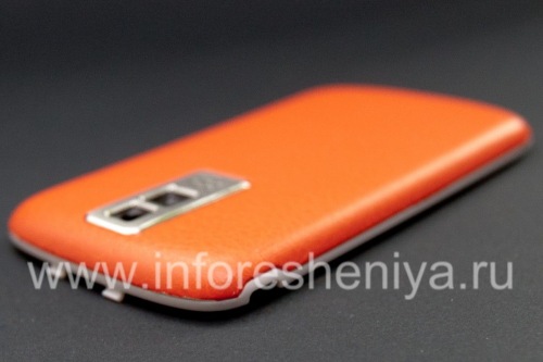 Photogallery for 独家后盖BlackBerry 9000 Bold, “皮肤”，橙色 product