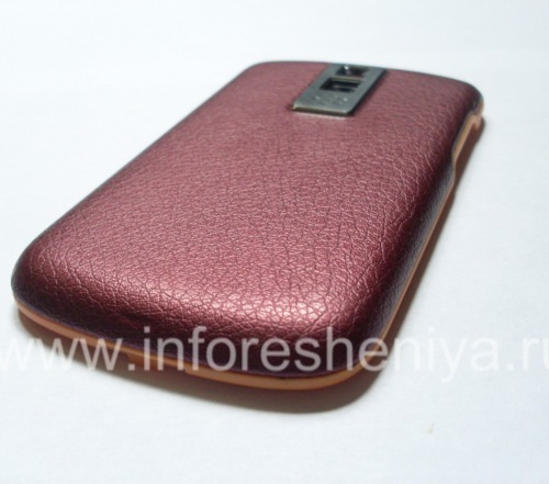 Photogallery for 独家后盖BlackBerry 9000 Bold, “皮肤”，勃艮第 product